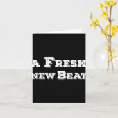 The Fresh New Beat Family Matching For Dad Son Men Karte (Gelbe Blume)