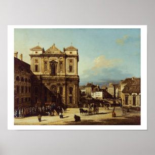 The Freyung in Vienna, view from the Northwest, c. Poster