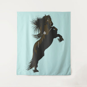 The Friesian Horse - Tapestry Wandteppich