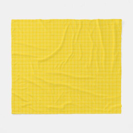The front features a bright yellow checkered  fleecedecke (Vorderseite (Horizontal))