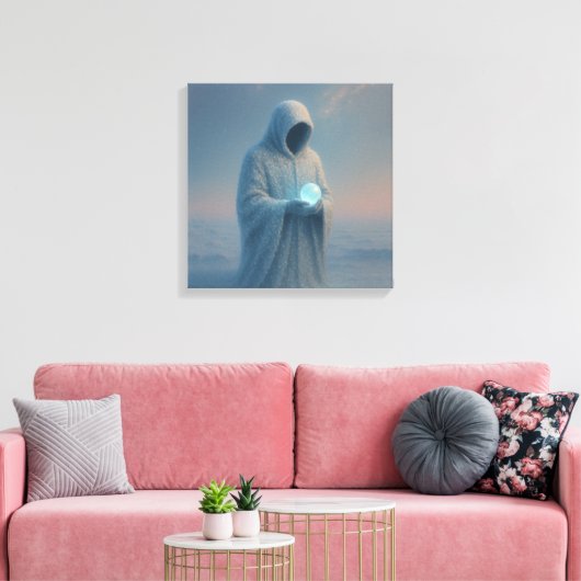 The Frost Keeper Canvas Print Leinwanddruck (Insitu (Wohnzimmer))