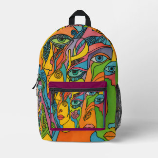 The funky backpack bedruckter rucksack