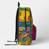 The funky backpack bedruckter rucksack (Links)