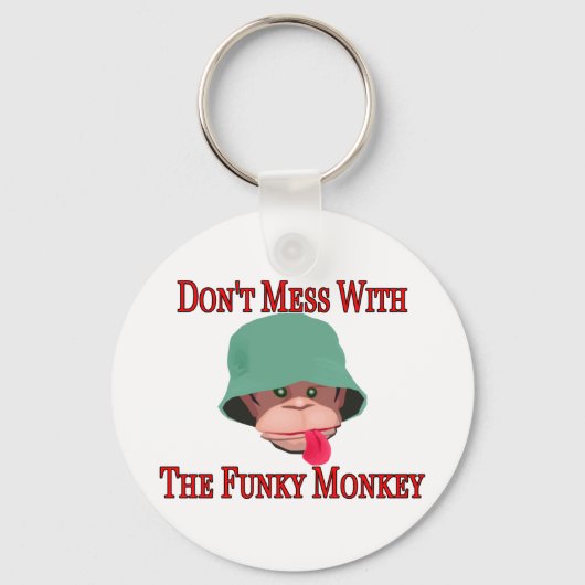 The Funky Monkey Schlüsselanhänger (Vorderseite)