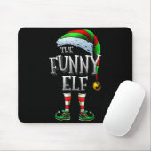 The Funny Elf Shirt Matching Family Funny Christma Mousepad (Mit Mouse)