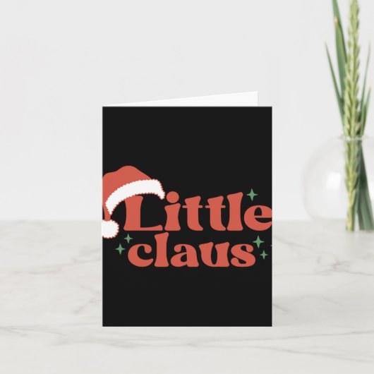 The Funny Family Little Claus T Shirt Karte (Vorderseite)