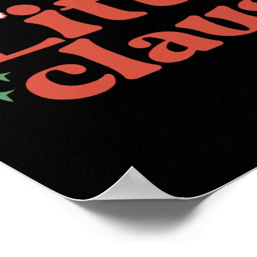 The Funny Family Little Claus T Shirt Poster (Ecke)