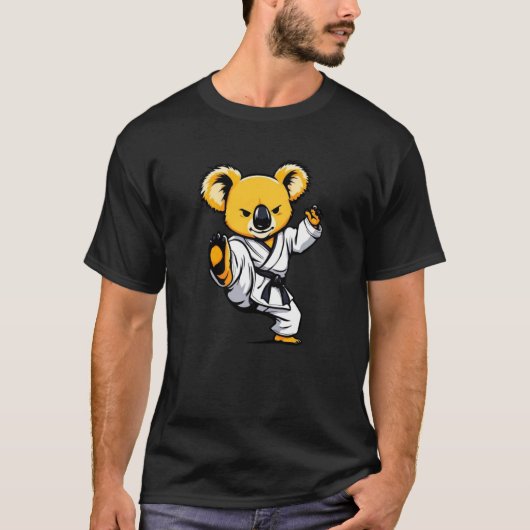 The Funny Martial Arts of Koala Karate T-Shirt (Vorderseite)