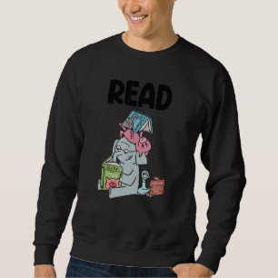 The Funny Teacher Library Lesen Sie das Buch Club  Sweatshirt