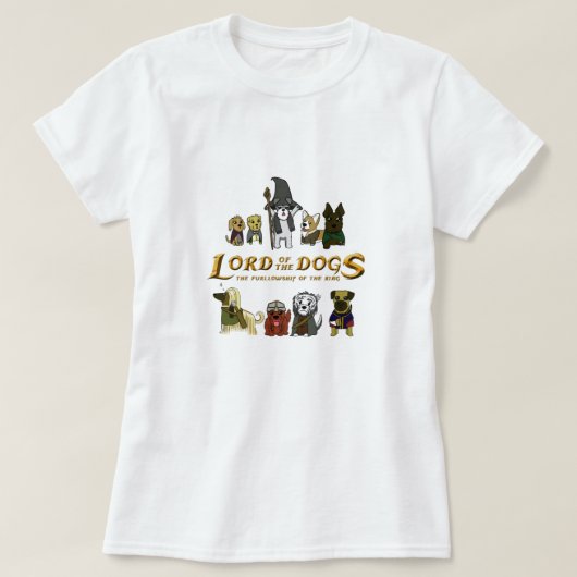 The Furrlowship of the Ring T-Shirt (Design vorne)