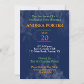 The Future Is Bright Fortune Teller Graduation Einladung (Rückseite)