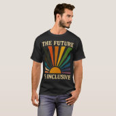 The Future is Inclusive retro T-Shirt (Vorne ganz)