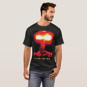 The Future Looks Bright retro T-Shirt (Vorne ganz)