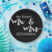 The Future Mr. and Mrs Paper Tellers (Black) Pappteller (Party)