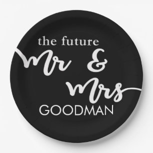 The Future Mr. and Mrs Paper Tellers (Black) Pappteller
