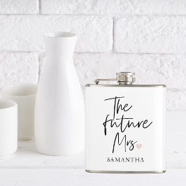 The Future Mrs and Your Name Modern Beauty Flachmann