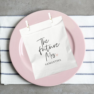 The Future Mrs and Your Name Modern Beauty Geschenktütchen