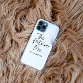 The Future Mrs and Your Name | Modern Beauty Gift iPhone Hülle