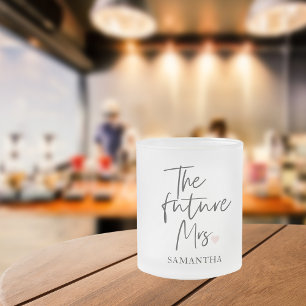 The Future Mrs and Your Name Modern Beauty Mattglastasse
