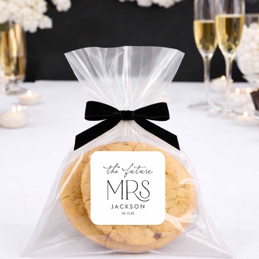 The Future Mrs Junggesellinnen-Abschied Aufkleber