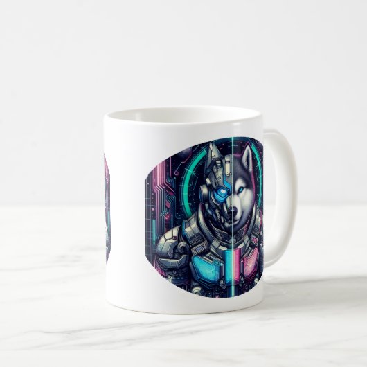 The Future Wolf Kaffeetasse (VorderseiteRechts)