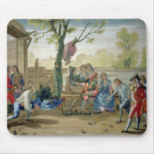 The Game der Schüsseln Mousepad