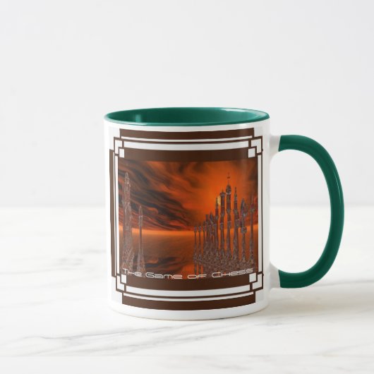 The Game des Schachs Tasse (Rechts)