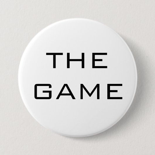 The Game - Knopf Button (Vorderseite)