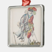 The Game muss bald beenden Silbernes Ornament (Links)