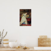 The Game of Billiards, 19th century Poster (Küche)