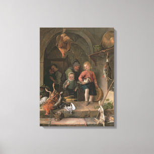 The Game-Speisekammer (Platte) Leinwanddruck