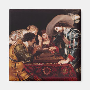 The Game von Backgammon Magnet