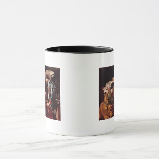 The Game von Backgammon Tasse (Zentrum)