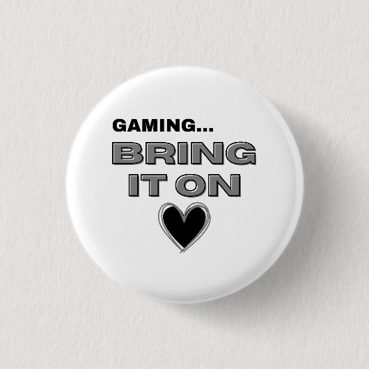 The Gamer  Button (Vorderseite)