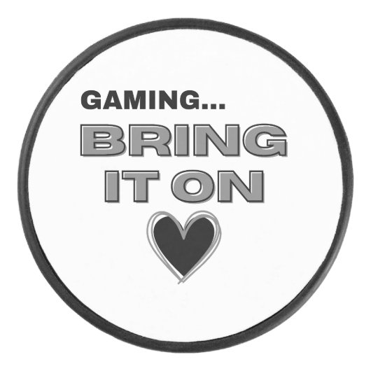 The Gamer  Eishockey Puck (Vorderseite)