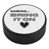 The Gamer  Eishockey Puck (3/4)