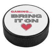 The Gamer  Eishockey Puck (3/4)