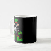 The Gamer Elf Christmas Matching Kaffeetasse (Vorderseite Links)