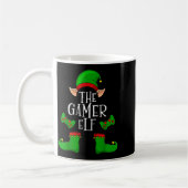 The Gamer Elf Christmas Matching Kaffeetasse (Links)