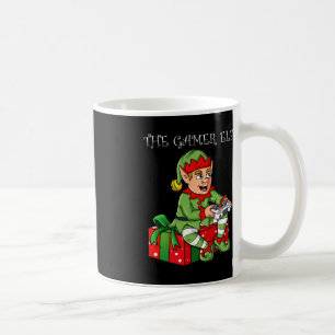 The Gamer Elf Fun Christmas Boys Kids Teens Gaming Kaffeetasse