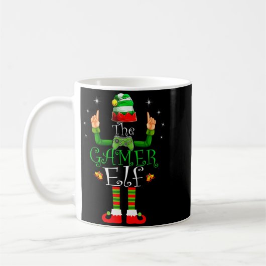 The Gamer Elf Matching Family Christmas Pajama Shi Kaffeetasse (Links)