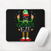 The Gamer Elf Matching Family Christmas Pajama Shi Mousepad (Mit Mouse)