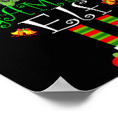 The Gamer Elf Matching Family Christmas Pajama Shi Poster (Ecke)