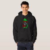 The Gamer Elf Snowmen Snowflake Festival Happy Gat Hoodie (Vorne ganz)