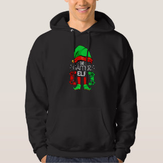 The Gamer Elf Snowmen Snowflake Festival Happy Gat Hoodie