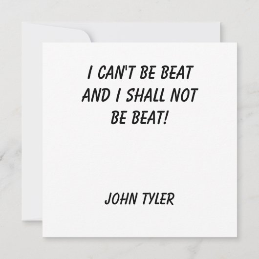 The Gamer Flat Note Card (Rückseite)