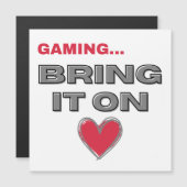 The Gamer Magnetic Card  Magnetkarte (Vorne/Hinten)