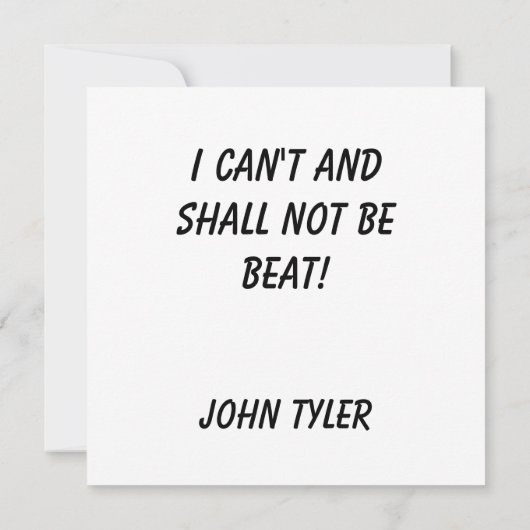 The Gamer Note Card  (Rückseite)