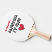 The Gamer Ping Pong Paddle Tischtennis Schläger (Seitenansicht)