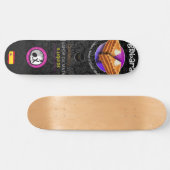 The Ganbara Shape Skateboard (Ganbara Shaped) (Horizontal)